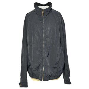 Pacific Trail Mens XL Black Full-Zip Jacket With High Collar